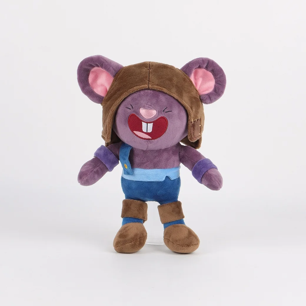 

HOT 30cm Kawaii Cartoon Mouse Plush Toy Anime Game Peripherals Blind Mouse Cute Exquisite Dolls Game Enthusiasts Christmas Gifts