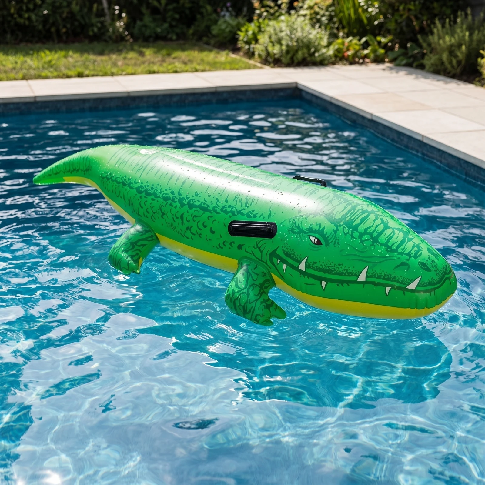 

Sit-on Pool Toy Inflatable Crocodile Pool Buoyant Toy Inflatable Crocodile Portable for Children, Beach