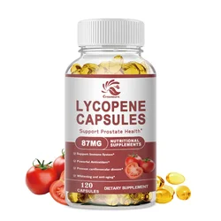 60/120p Plant Lycopene Capsule Regulating Prostate Urinary System & lmmunity Health Food Lycopene Supplements