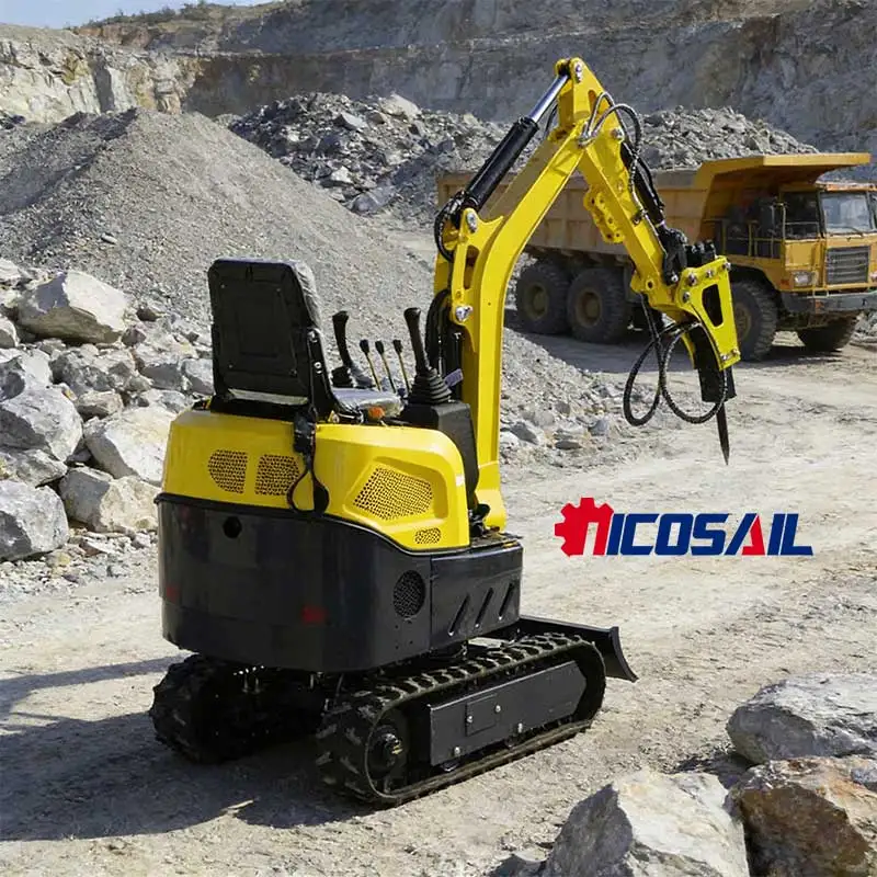 Mini Crawler Excavator High Quality EPA EUR5 for Construction Farm And Ranch Light-Duty Compact Excavator