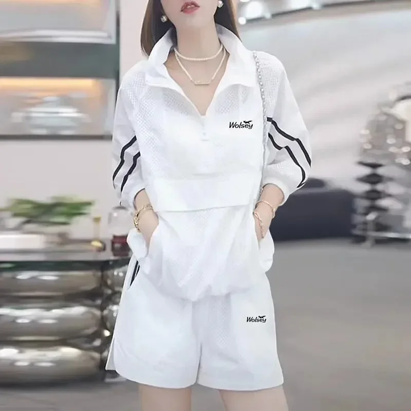 Women's Golf Set Summer New Golf Clothing Fashion Leisure Business Sports Set Women's Golf Clothing