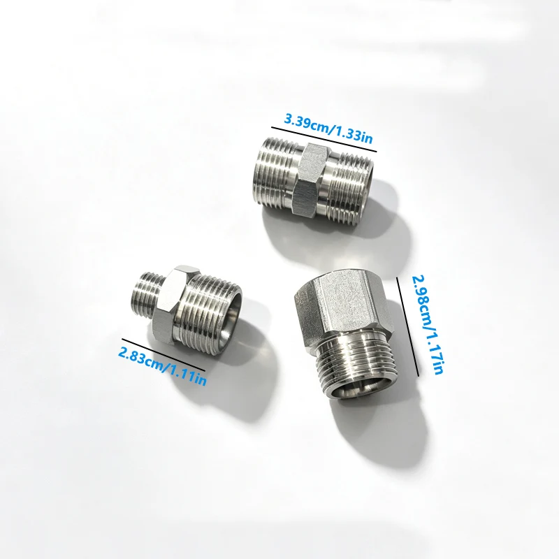 Pressure Washer Hose Connector,M22-14mm Male to M22-14mm Male,M22-14mm to1/4,M22-14/15mm to M22 Female Quick Connect