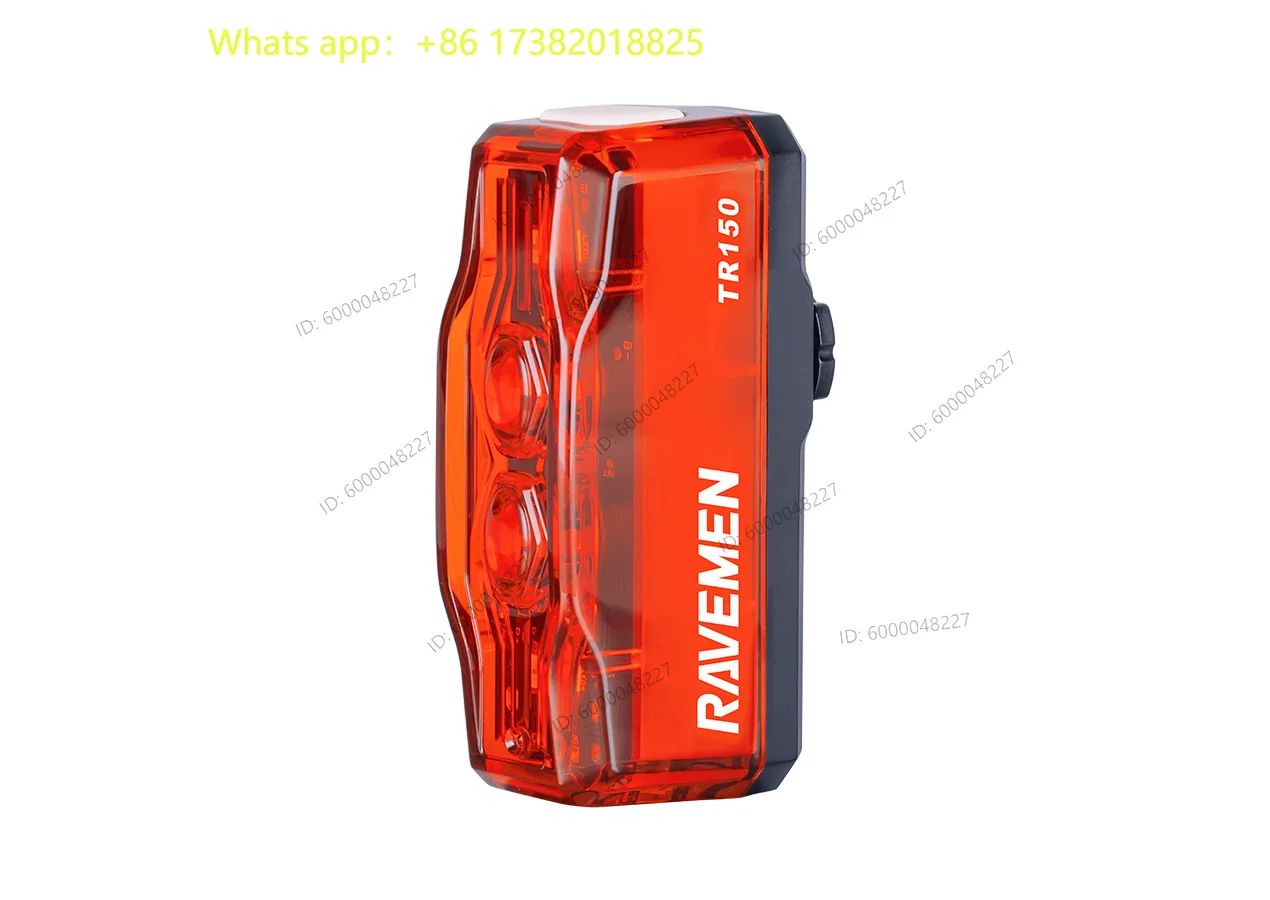 TR150 LED Bike Tail Rear Light Rechargeable Auto On-off Brake Detection