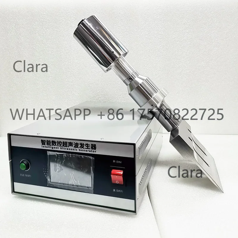 Ultrasonic Cutting Machine 2000W Titanium Alloy Blade for Cake Bread Sandwich Food Cutting