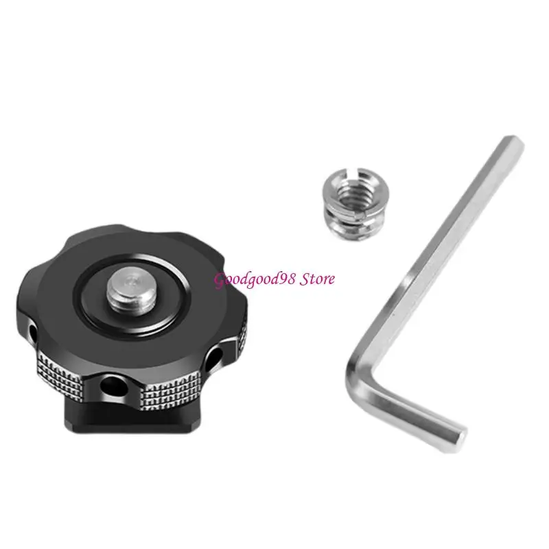 Adaptateur à chaussures chauds clignotant à adaptateur à vis trépied trou filetage 1/4 ”pour le support