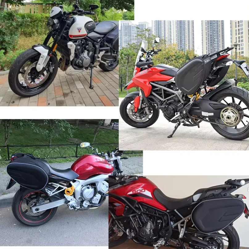 New Waterproof Motorcycle Saddlebags Helmet Moto Side Bag Tail Luggage Suitcase Motor Bike Fuel Tank Bags saddle bags SA212