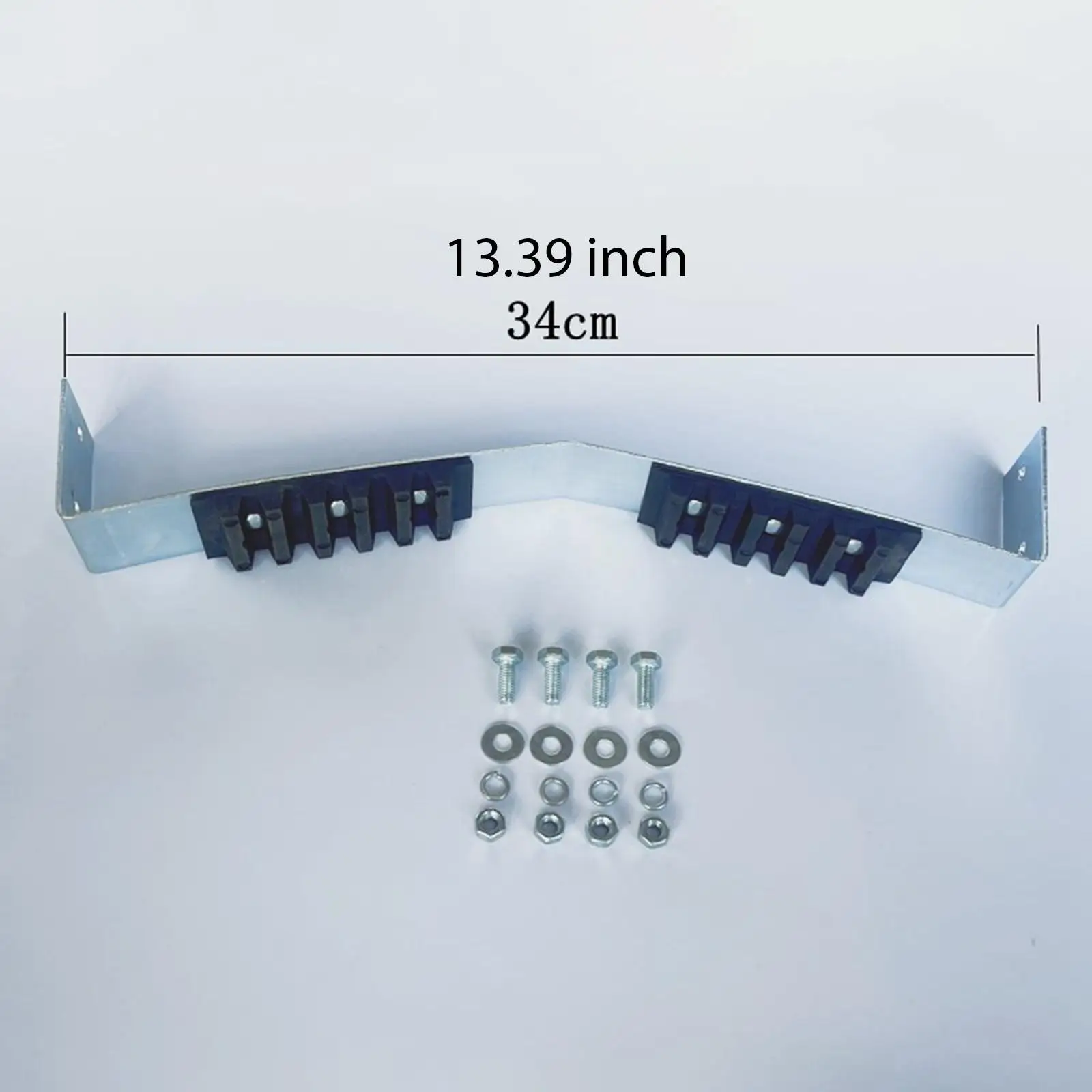 Nonslip Rubber Grips Ladder Fixed V Rung Aluminum Alloy Foldable Ladder Safety Support for Pole Attachment