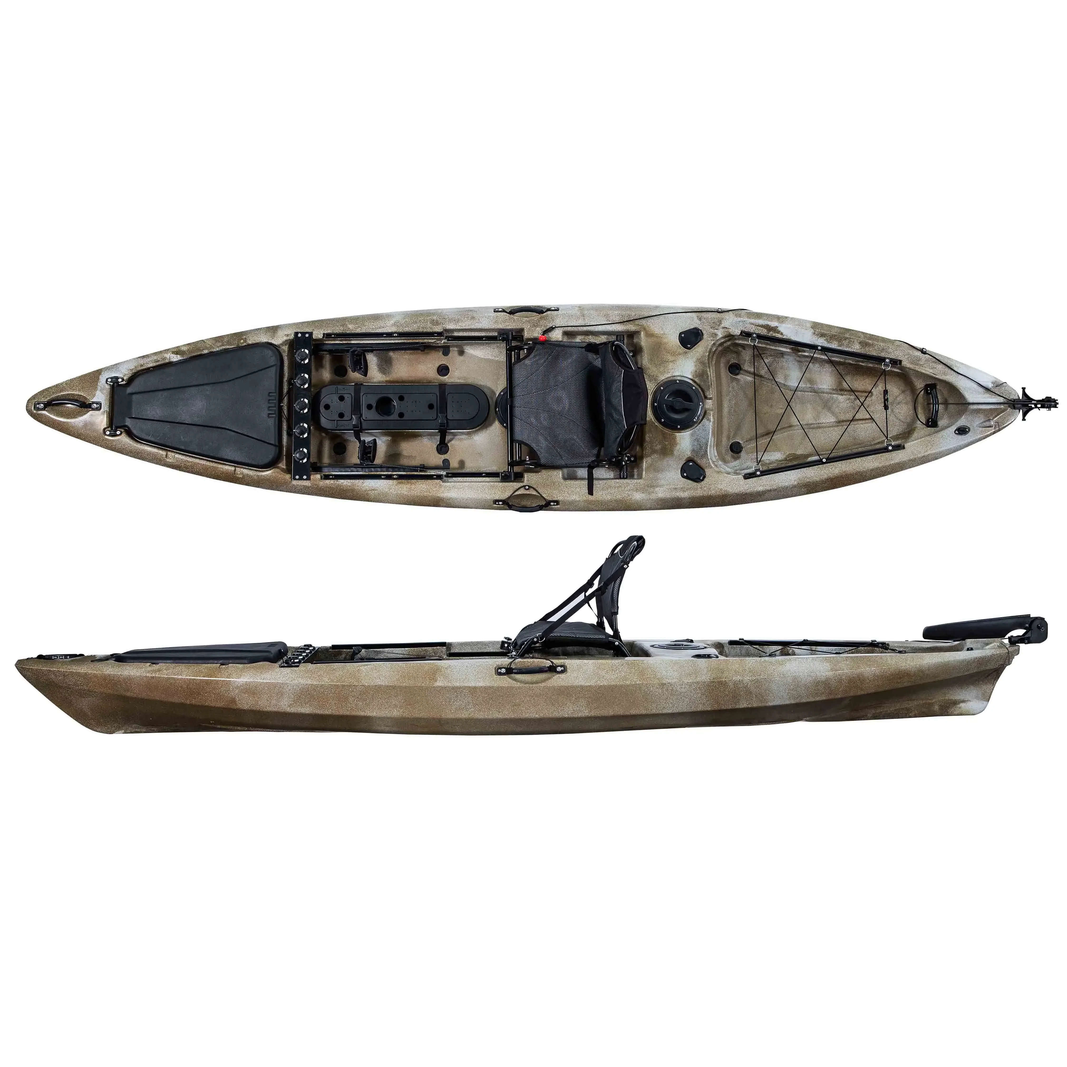 

1 Person Direct Fishing Kayak 13ft With Frame Seat For Angler Ship To The Port