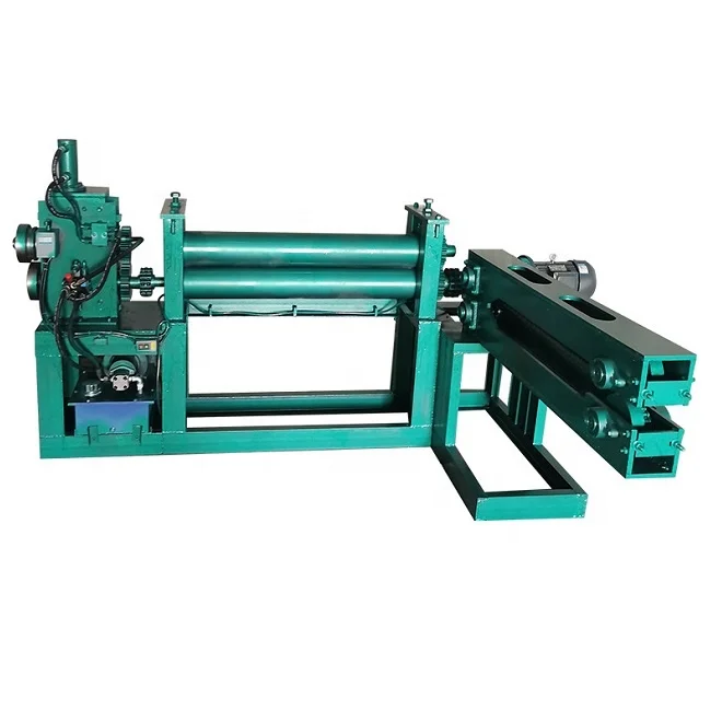 Three-in-one Waste Old Oil Drum Barrels Cutting Flattening Recycling Machine Motor Solid Waste Disposal PLC-controlled 3 kW Iron