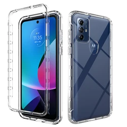 Full Protection High Transmittance Clear Case for Moto G Play 2023/G Pure/G Power 2022 6.5