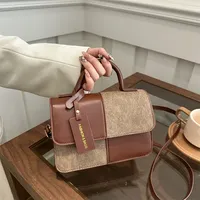 Fashionable Commuter Women's Handbag Small Square Shoulder Bag High Aesthetic Value Winter Hot Sale Of The Season Unique Design