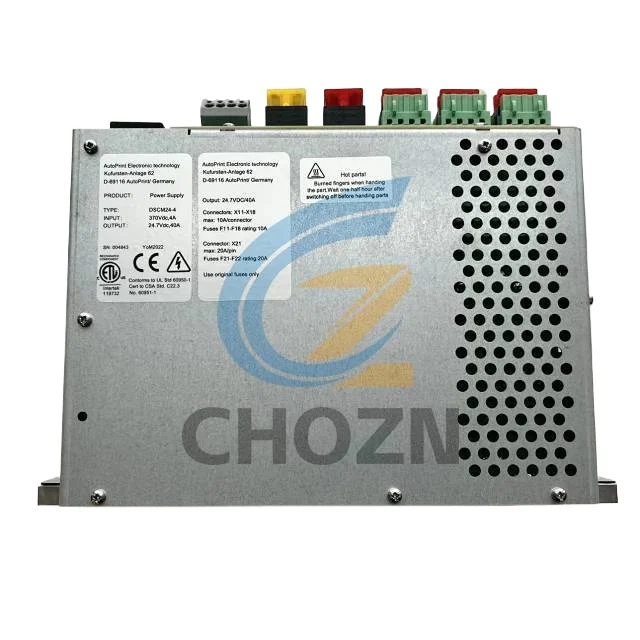 

Refacciones Heidelberg 00.785.1226 Model Power Supply Board DSCM24 00.785.1226/02 for Heidelberg CD102 XL105 SM102 Parts