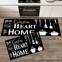Simple Color Style Kitchen Corner Mats Bedside Absorbent Rug Non-Slip Entrance Doormat Durable for All Floor Types Large Carpet