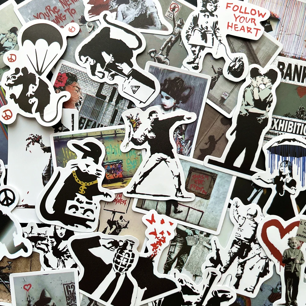 

10/67 шт., наклейки для скейтборда, телефона, ноутбука, автомобиля, велосипеда