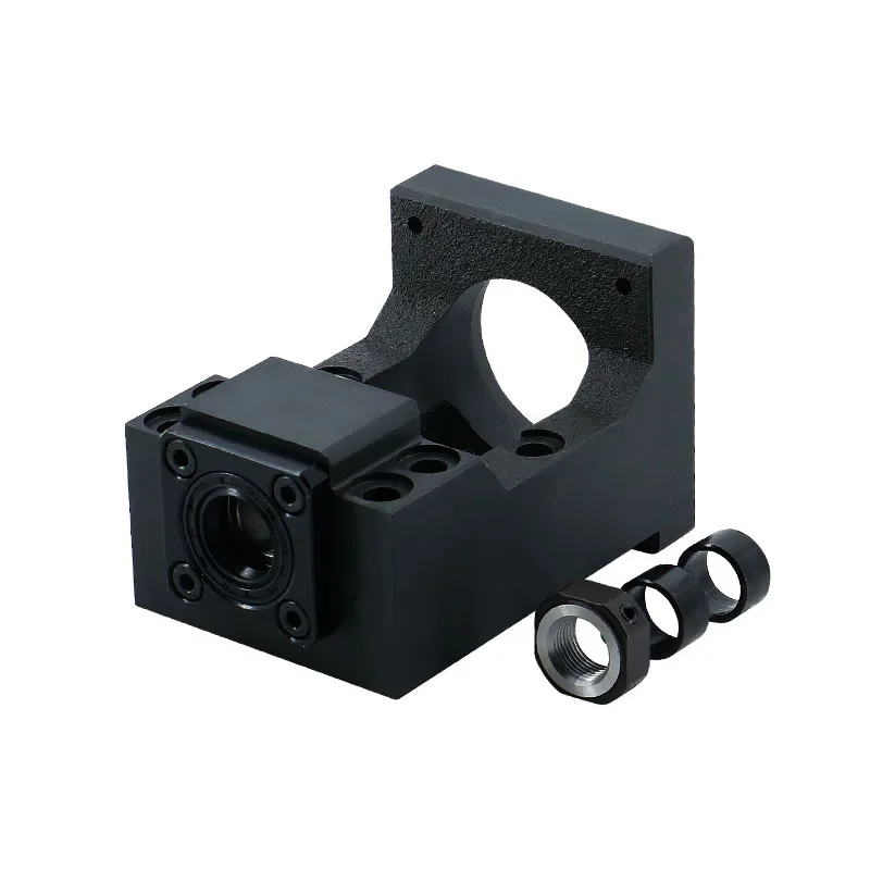 HM20-130 20MM Integrated Seat C7 C5 Motor Mount Bracket For Connecting Ball Screw To Nema 52 Stepper Motor 130ST Servo Motor