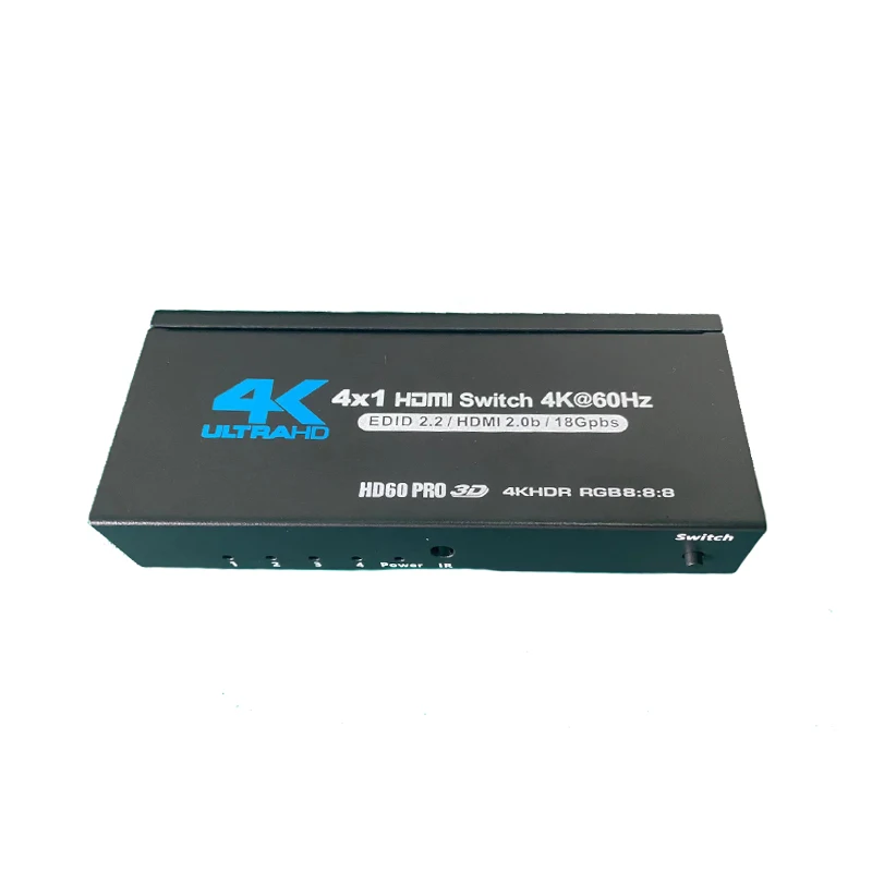 4K HDTV Switch | 3/4/5/7 Port HDTV 2.0 Switcher 4K HD Switcher Multiple Computers Share A Screen HDTV 3-IN-1-OUT Switch