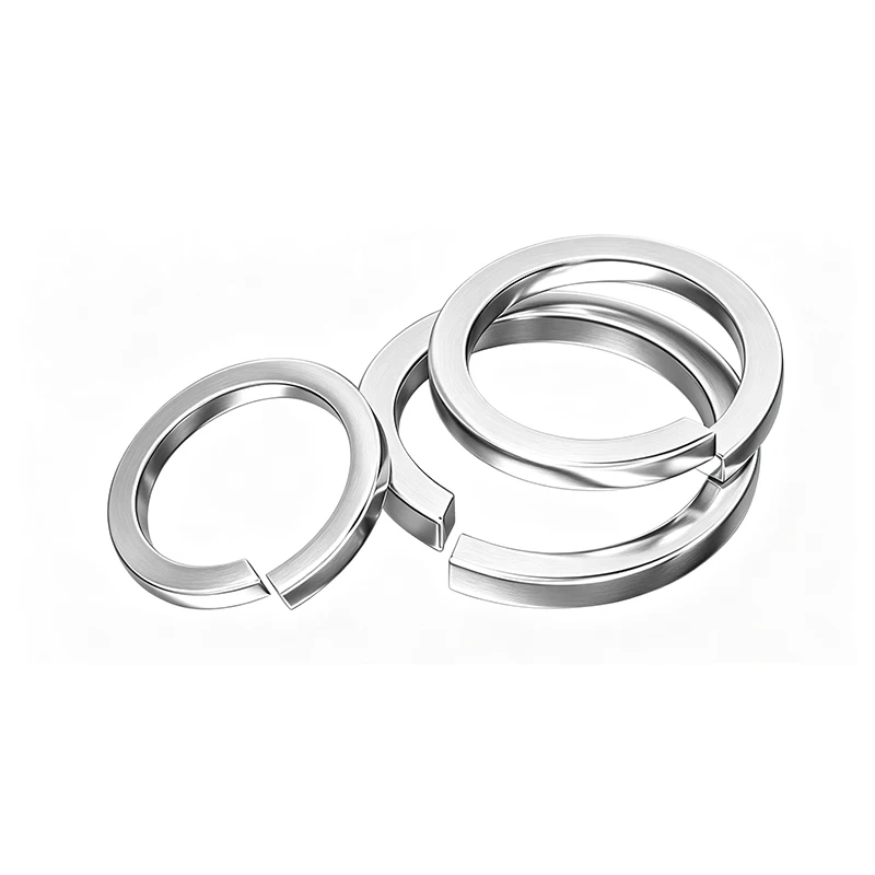 Picture 4: 316 Stainless Steel Anti‑loose Spring Washers GB93 Square Ends Split Spring Lock Washer Elastic Lock Washer Gasket M2‑M30