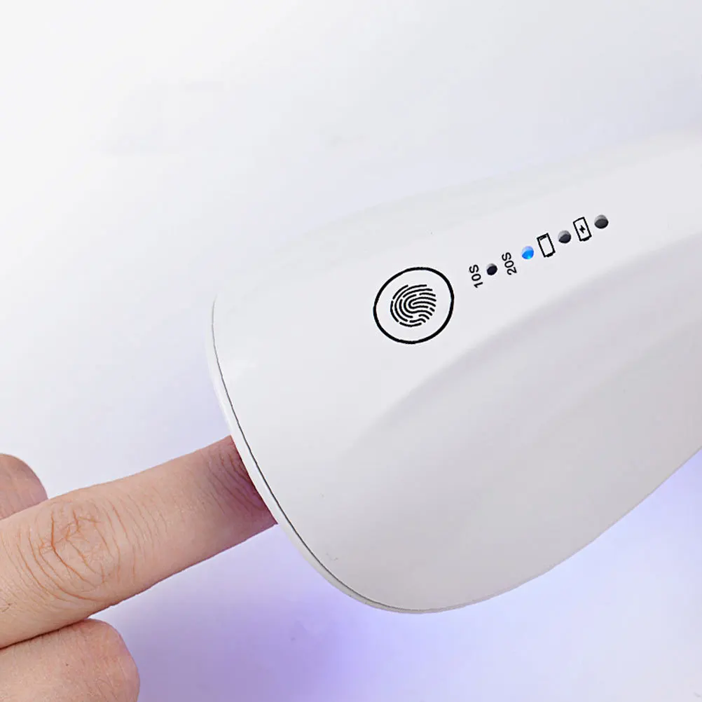 

Handheld Usb Dryer Gel Drying Light 365Nm 405Nm Portable Led Manicure Lamp For Art Polish Curing Mini Nail Art