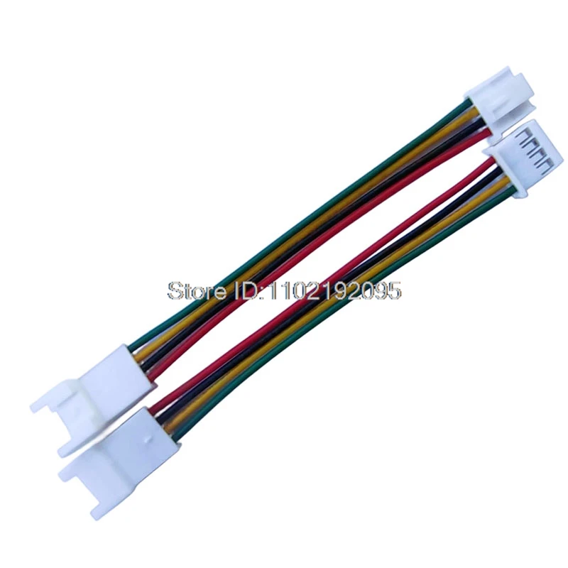 15CM 24AWG 4POS 2.50MM JST XA 2.5 XA2.5 XA 2.5 XAP XAP-04V-1 4 Rectangular Connectors Female SXA-001T-P0.6L CRIMP Cable Assembly