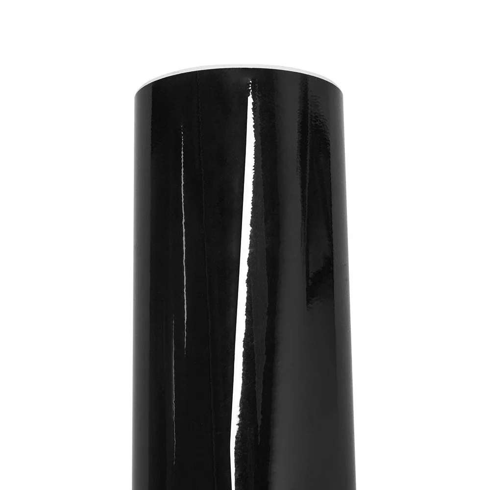 Glossy Bright Black Car Wrapping Film Auto DIY Decal Bubble Free Sticker Vinyl Film Car Accessories Exterior Interior Decoration