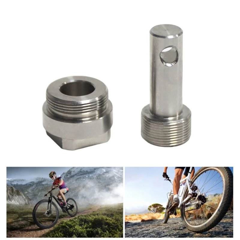 

Bike Repair Tool Threaded Support Maintenance Instrument for Crankset Removal and Professional Assembly 69HD