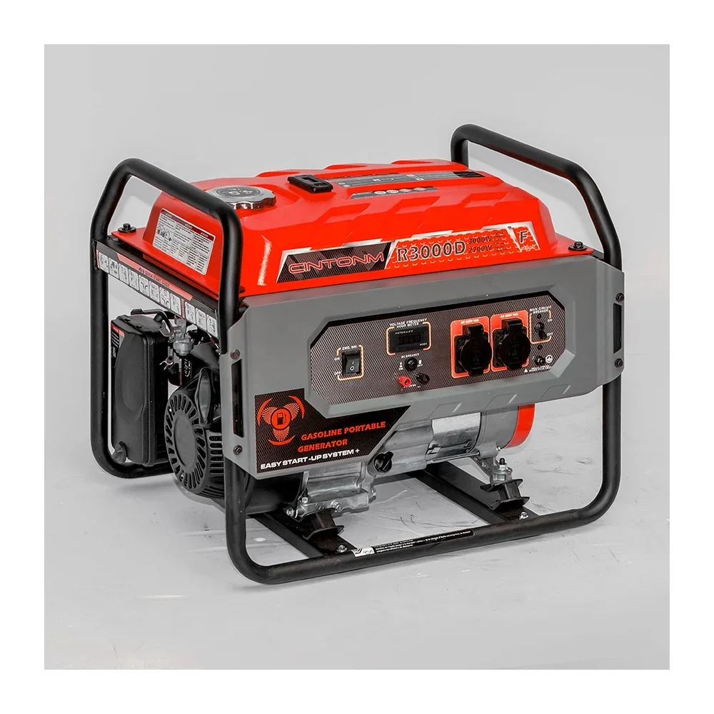 

Portable Mini Electric 3kW Small Gasoline Power Generators / 3kva Permanent Magnet 3000W Open Frame Type Petrol Generator Set