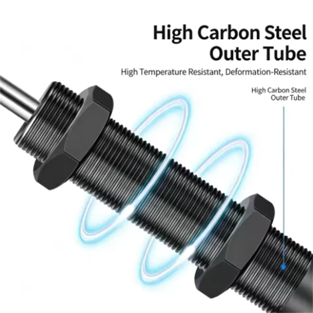 AD Series Adjustable Hydraulic Shock Absorber AD1210-AD2580 Oil Pressure Buffer for Pneumatic Cylinder