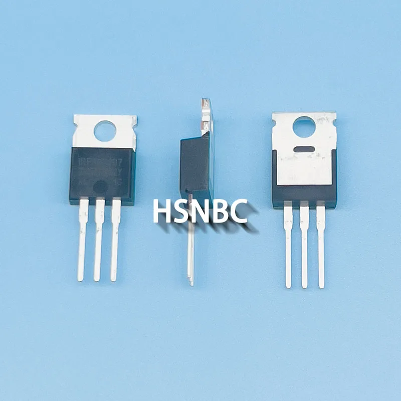 10Pcs/Lot IRF40B207PBF IRF40B207 TO-220 40V 95A MOSFET N-Channel Field-effect Transistor 100% New Imported Original