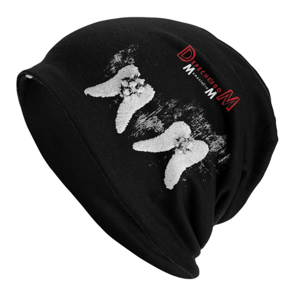 Depeche Cool Mode Bonnet Hat Goth Street Skullies Beanies Hats Memento Mori for Men Women Knit Hat Spring Dual-use Caps