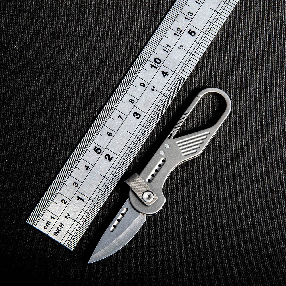 Titanium Alloy Keychain Mini F - Edc Carry Essentials 评论和价格