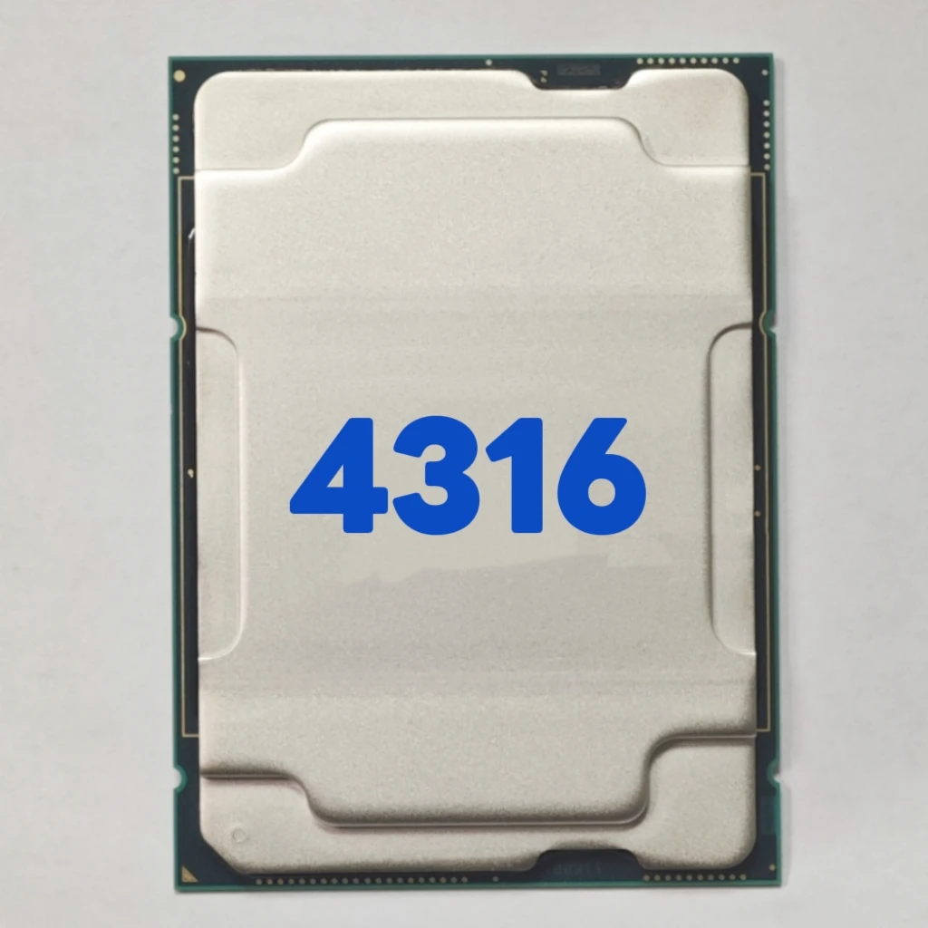 

Серверный процессор Xeon Silver 4316, 20 ядер, 40 потоков, основание 2,3 ГГц, 3,4 ГГц, турбо, кэш 30 МБ, TDP, 150 Вт
