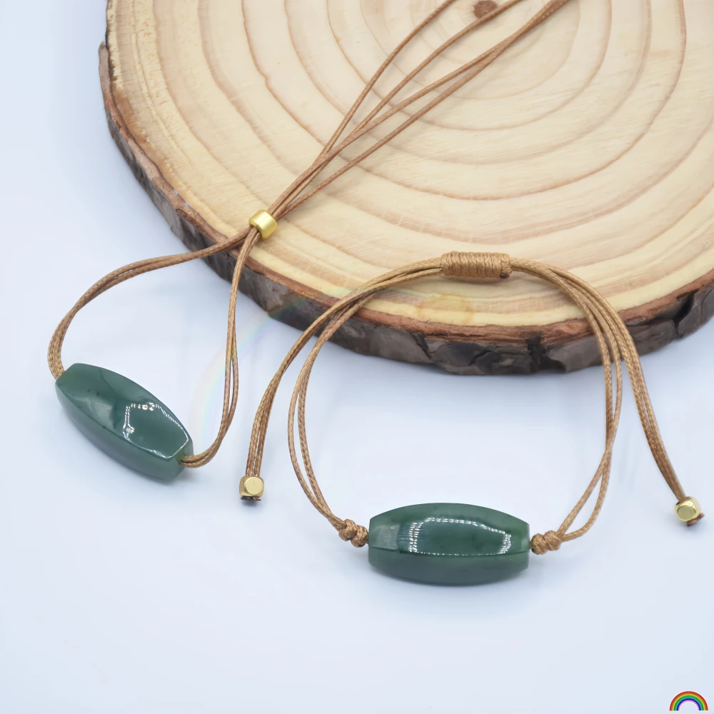 Natural Hotan Jade Jade Lulutong Pendant Bracelet Ruyi Evergreen Vintage Jade Pendant Clavicle Chain Rwbuy