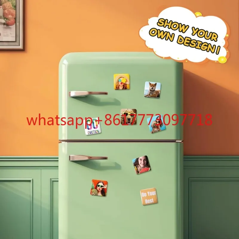 50X50 Square Plastic Button Badge Manufacturing Machine Manual Refrigerator Magnet Manufacturing Machine