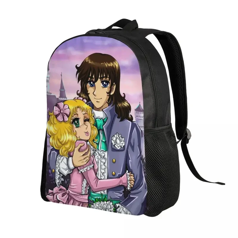 Candice And Terry Grandchaster In The Forest Backpack School College Student Bookbag Fits 15 Inch Laptop Candy Candy 80s Bags