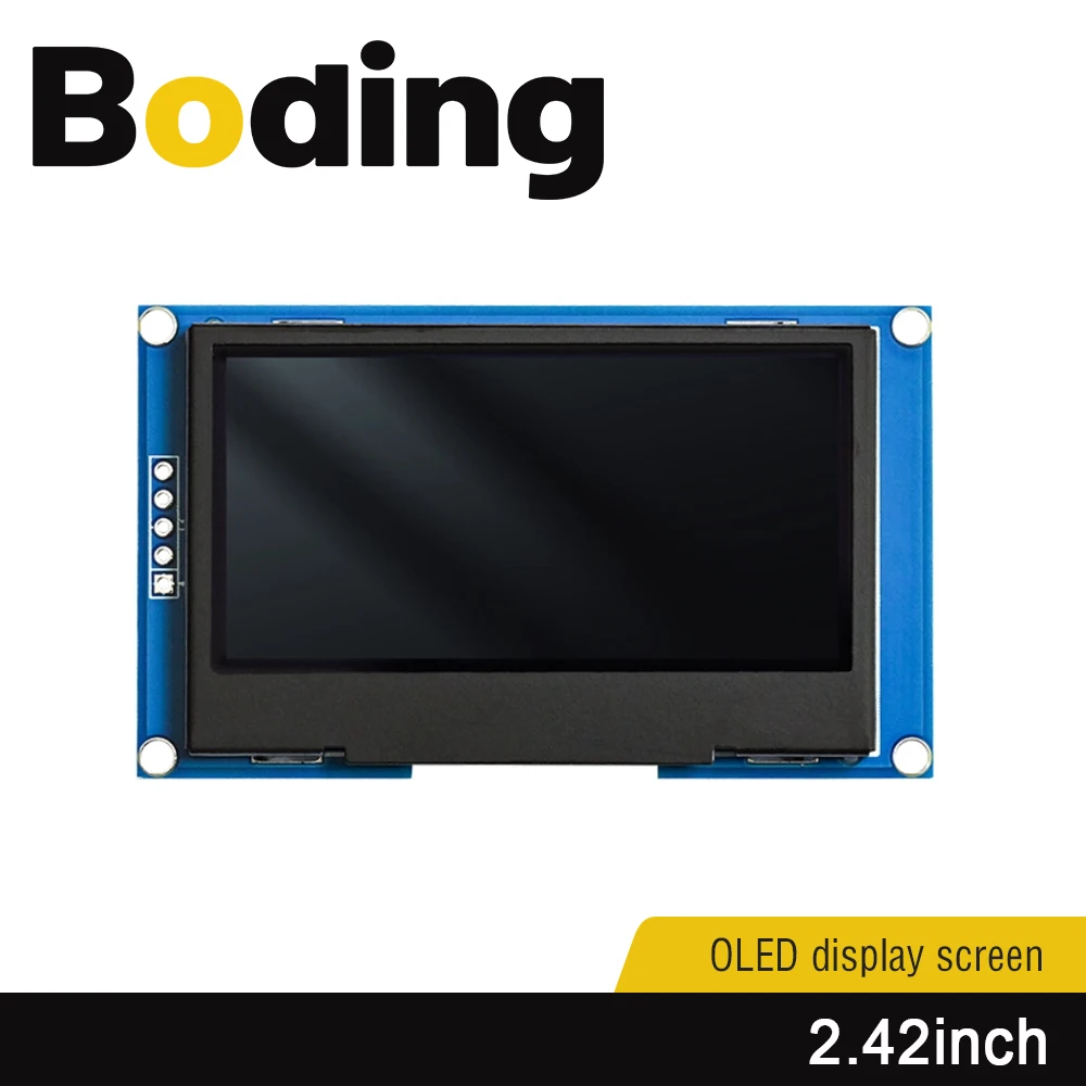 2.42 Inch OLED Display Module 12864 Screen SSD1309 Compatible SSD1306 I2C Interface