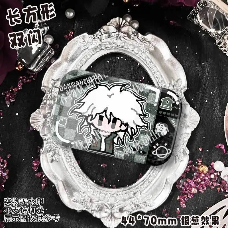 أنيمي دانغانرونا Ōma كوكيشي كومايدا ناجيتو شارة سترة جينز التلبيب دبوس جمع بروش حلية هدية الهالوين