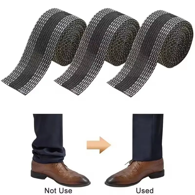 Pants Edge Shorten Self Adhesive Pant Mouth Paste Iron on Hem Fabric Fusing Hemming Ironing Sewing Tape image 4
