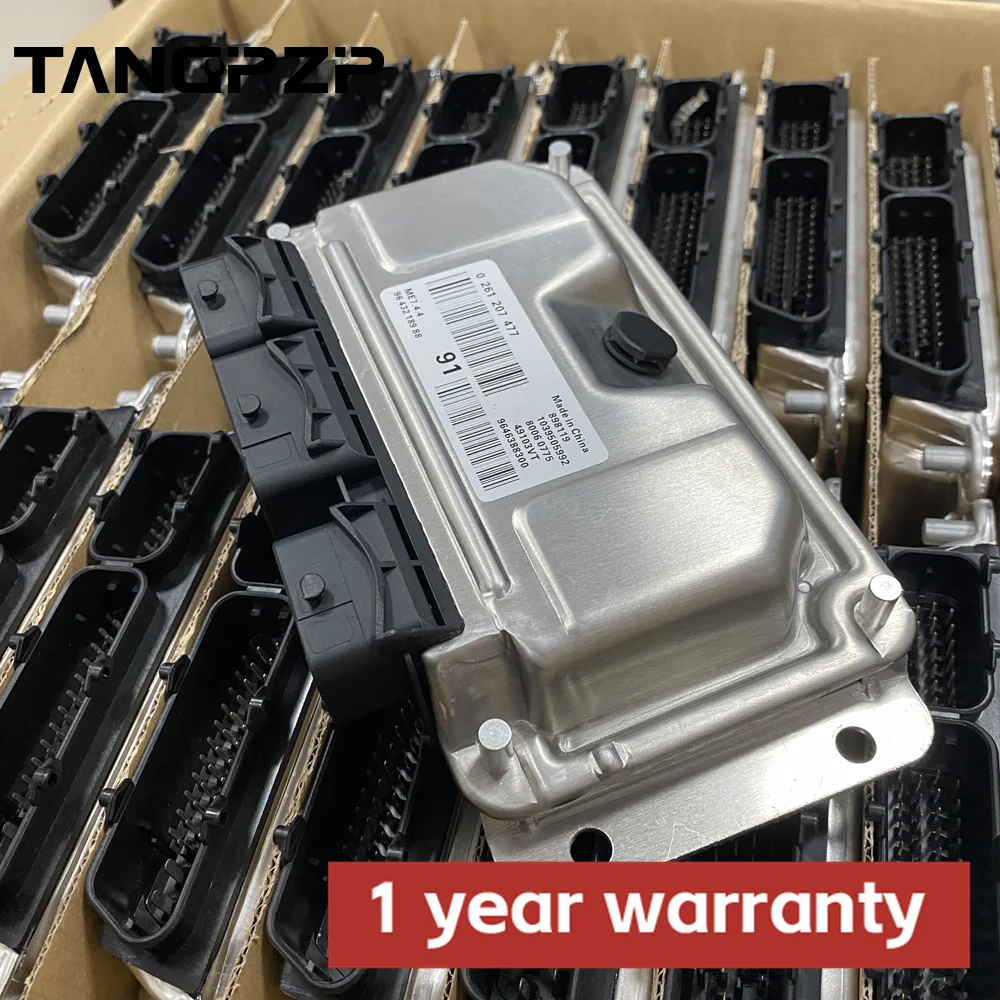 

9643218988 0261207477 Car Engine Computer Electronic Control Module Ecu Me7.4.4 For Peugeot 206 207 307 Citroen C2 C3