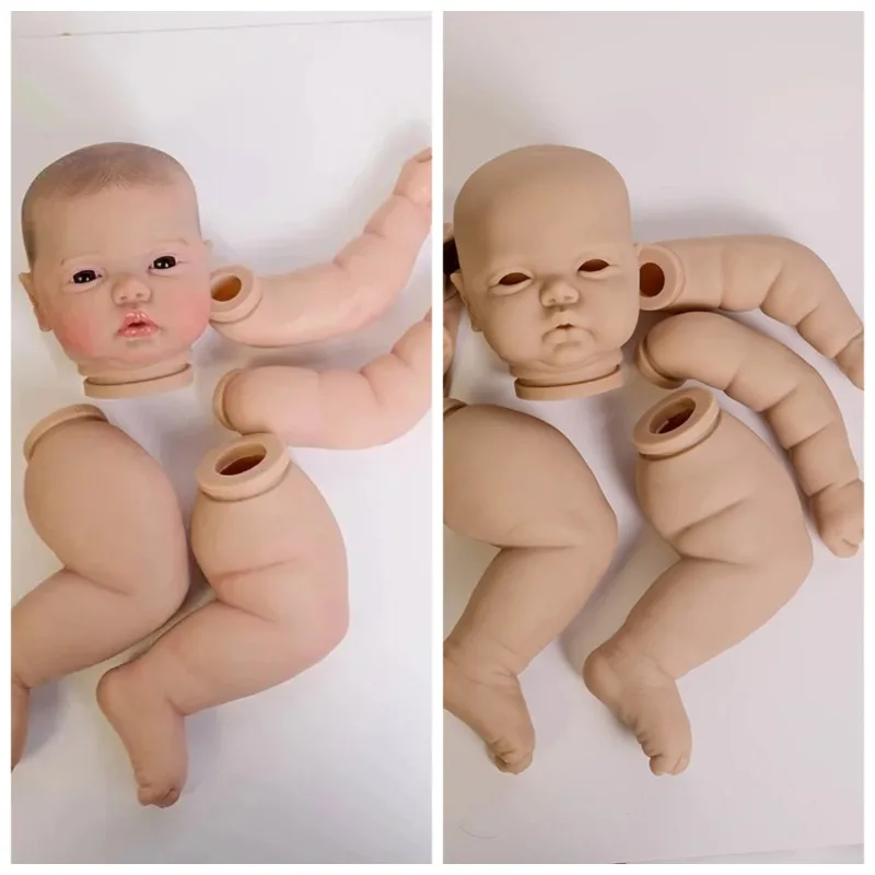 24 Inch Reborn Kit Baby Awake Pickle Unassembled DIY Doll Parts Handmade Kit Reborn Dolls