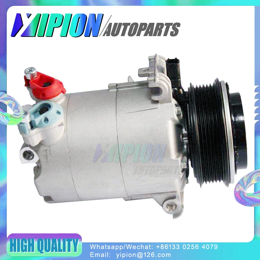 7VS16ec AC Compressor For Land Rover Discovery Sport Range Rover Evoque 2011-2018 EJ3219D629AB EJ3219D629AC LR066915 LR066915