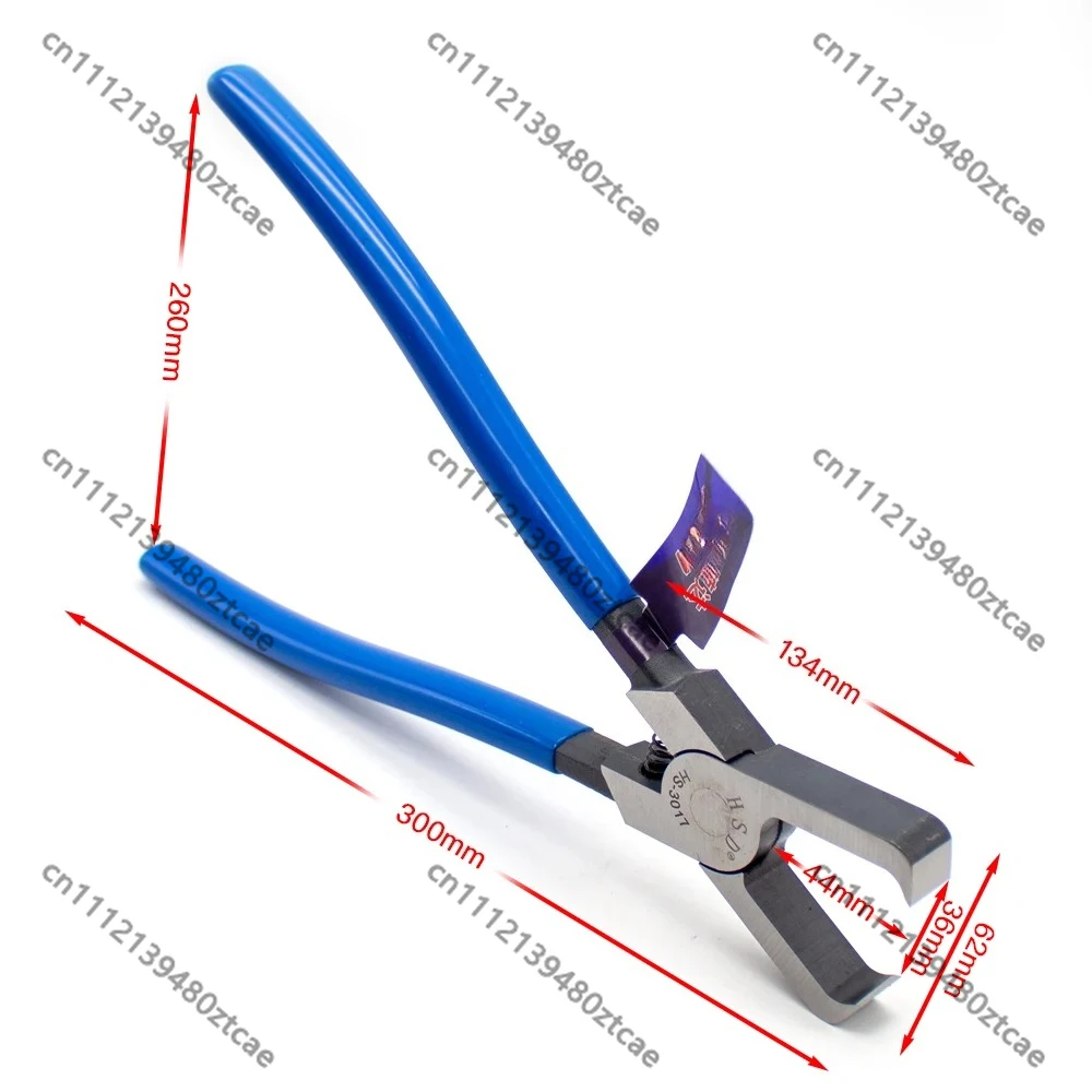 Industrial Grade Electrician Pliers PVC Wire Duct Side Teeth Puller Cutter Tool For Plastic Soft Copper Wire Cutting Stripping