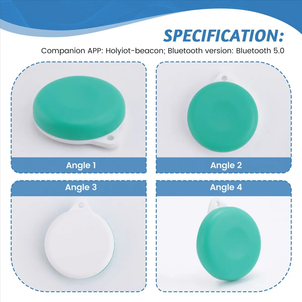 

Beacon Tag with Accelerometer Sensor BLE 5.0 Low Power Consumption Waterproof Ibeacon Tag