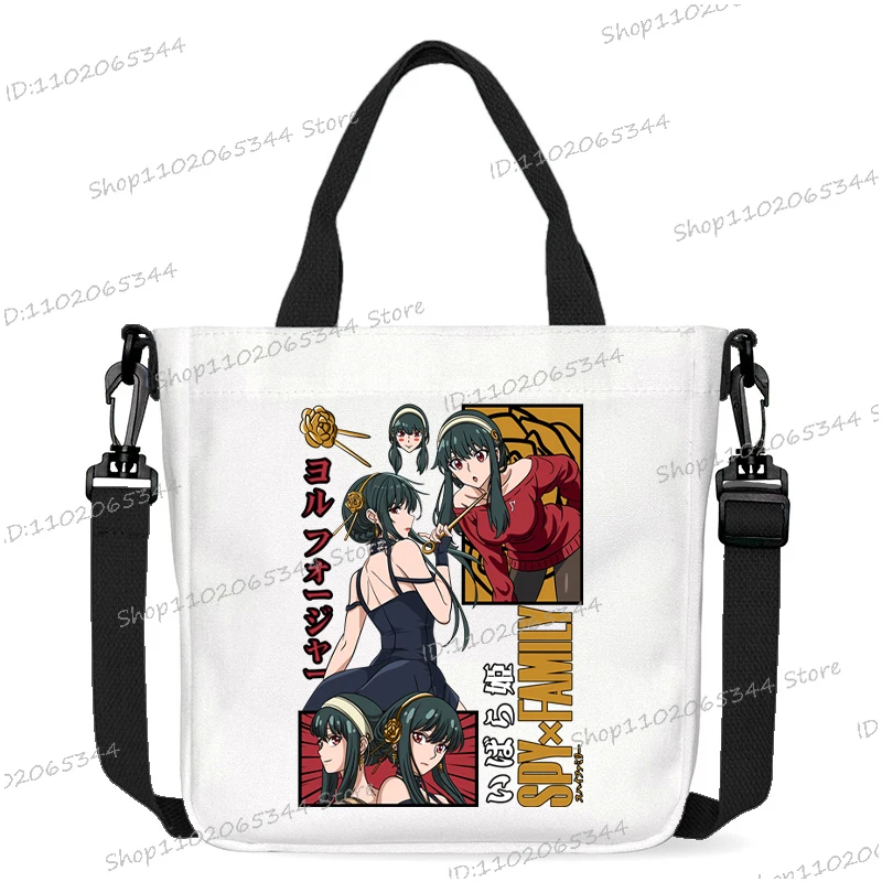 New Fashion Spy × Family Yor Forger Printed Casual Shoulder Bags Men Women Aesthetics Anime Trend Crossbody Bags for Unisex view 4