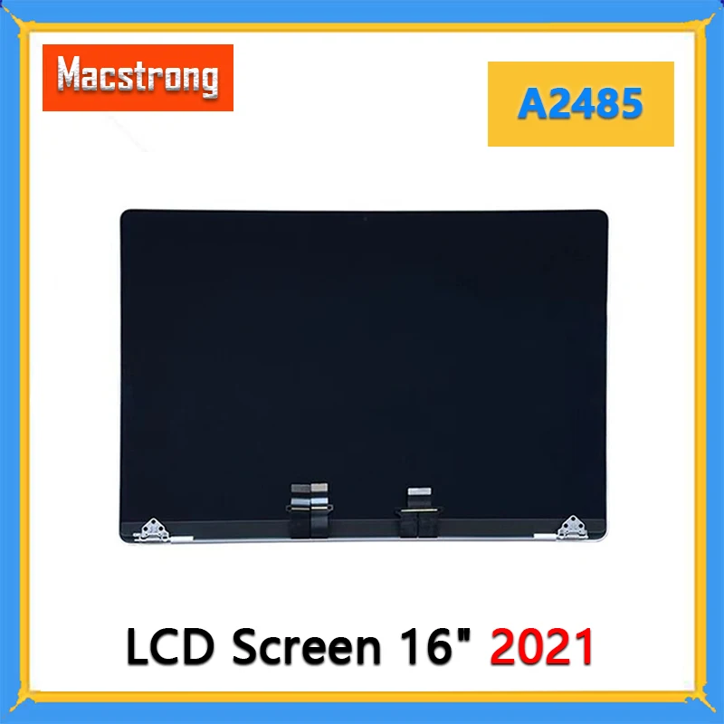 

Laptop A2485 LCD Screen For Macbook Pro Retina 16" M1 A2485 Display Assembly Silver Space Grey 2021 Screen Replacement EMC3651