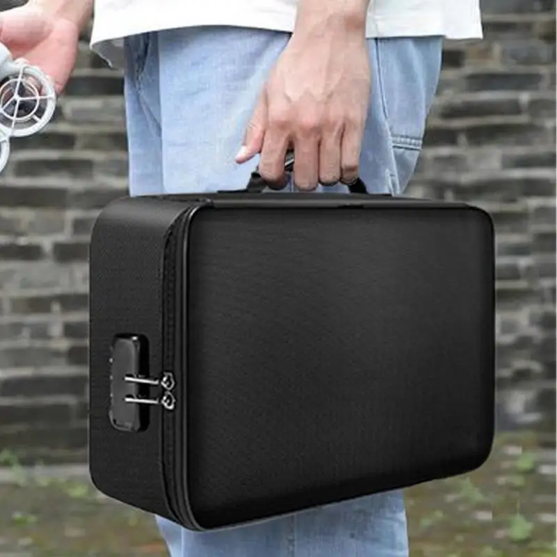 Fireproof Lock Box For Documents Fireproof Document Bag With Lock Multi-functional Important Document Storage For Laptop Files