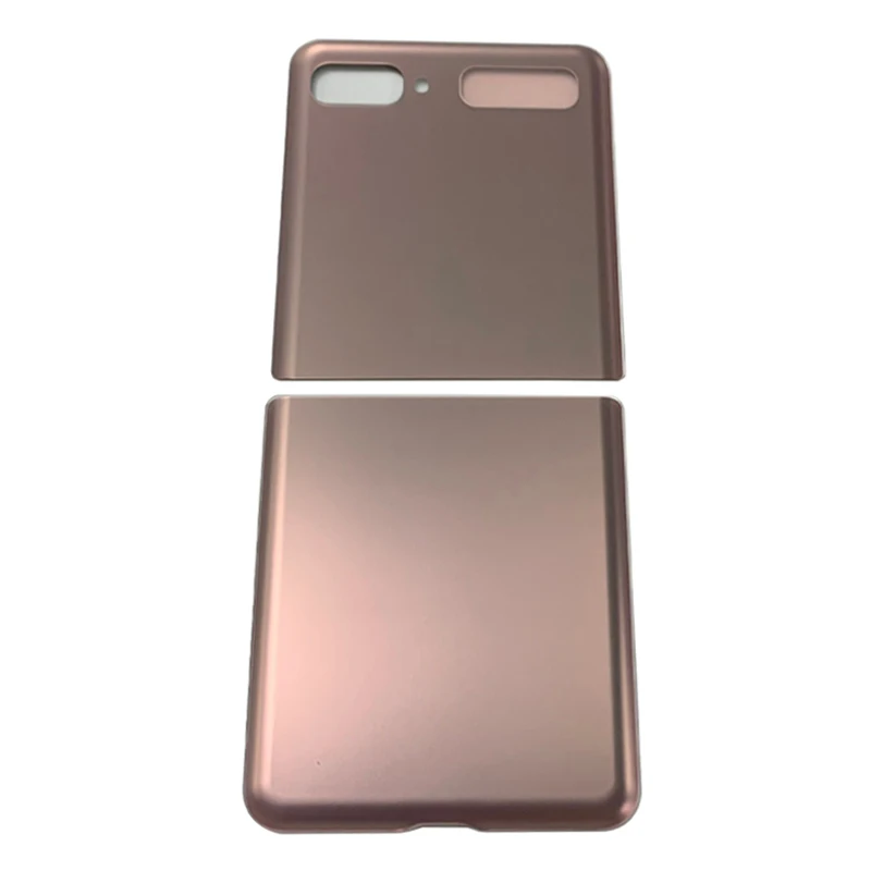 Rear Door Battery Cover Housing Case For Samsung Z Flip F700F Back Cover Repair Parts