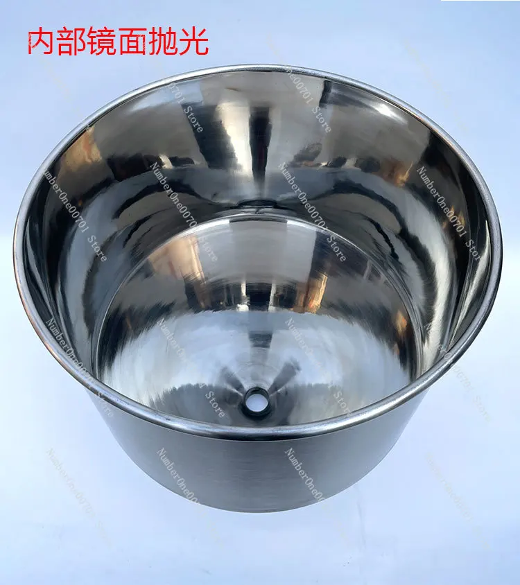 قمع بقطر كبير جدًا مع مفتاح تحكم، صمام كروي، مسحوق سائل يملأ نقانق الدم بالإضافة إلى رف قادوس، صلصة الفلفل الحار #6