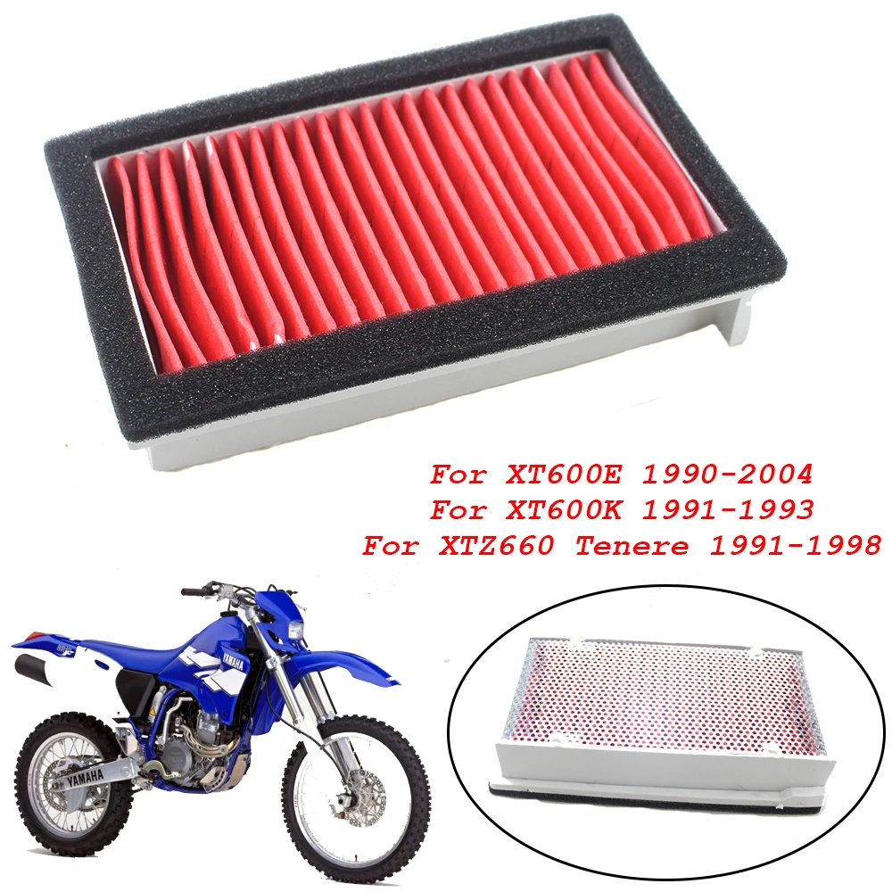 

Motorcycle Replacement Engine Air Intake Filter Cleaner xt600 Air Filter Element For Yamaha XT600E XT600K XTZ660 Tenere