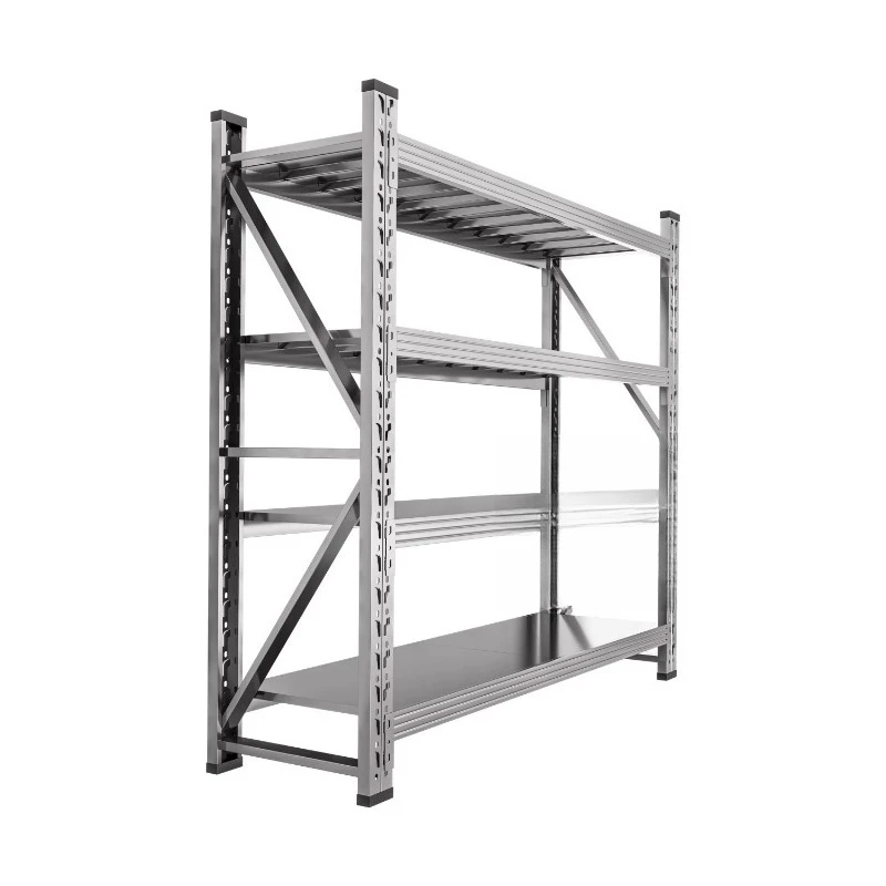 304 stainless steel shelves Five-layer rust-proof food cold storage Heavy-duty storage shelves Basement storage shelves