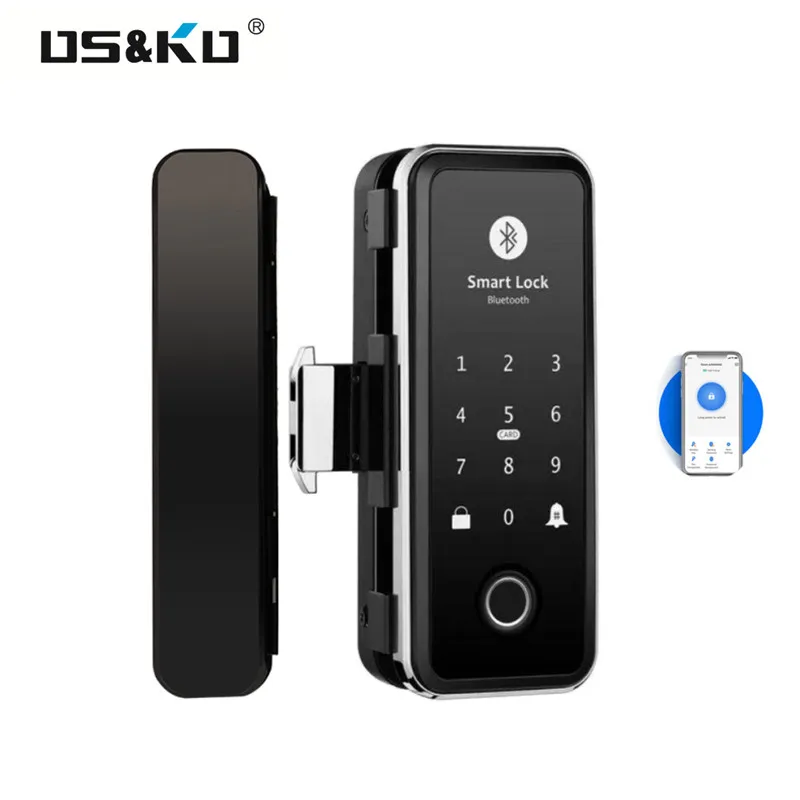 tuya wifi smart life anti theft 3D face recognition security door lock system fingerprint keyless unlock main gate door